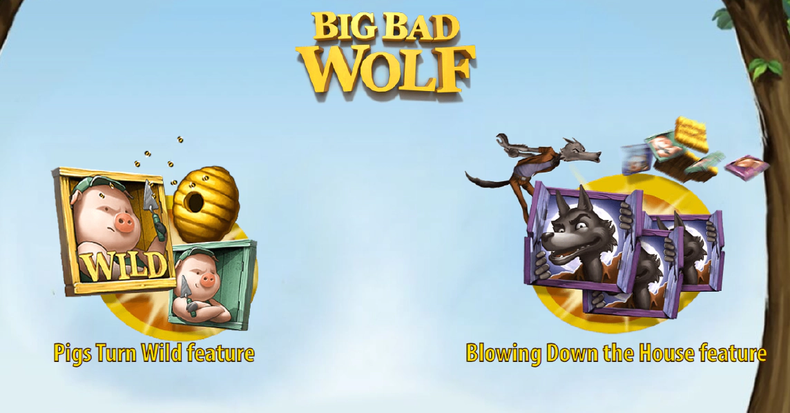 big bad wolf slotunu pulsuz oynayır